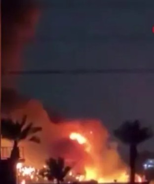 Irak’ta ABD üssüne İHA saldırısı düzenlendi: Tesis yakınında yangın çıktı