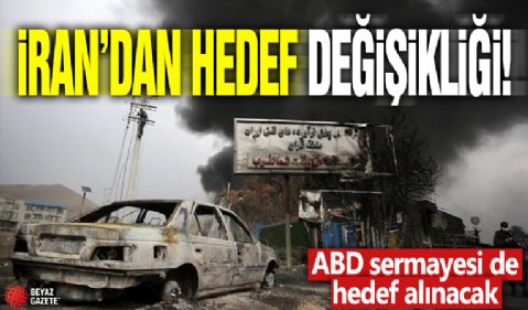 İran'dan Hedef Değişikliği! ABD Sermayesi De Hedef Alınacak