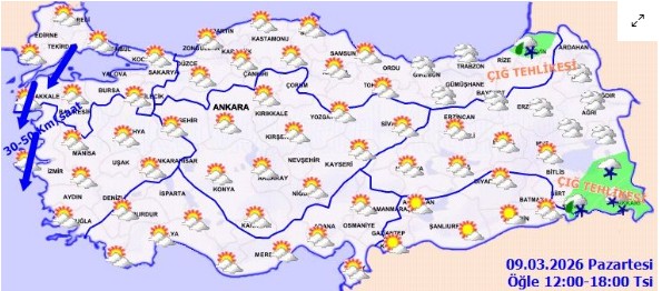 Meteoroloji Duyurdu! Yağmur ve Kar...