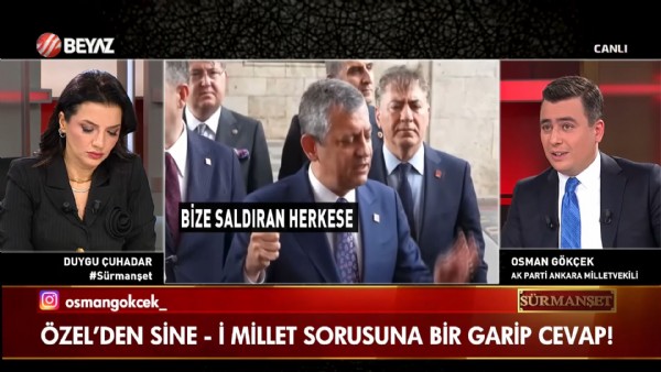 AK Parti Ankara Milletvekili Osman Gökçek: CHP’NİN DNA TESTİ BOZUK ÇIKTI!