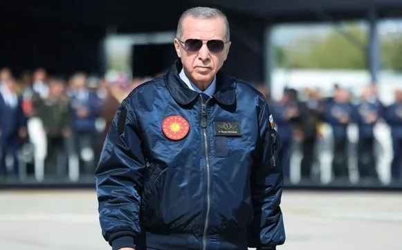 Cumhurbaşkanı Erdoğan, EFES-2026 Tatbikatı'nda konuşuyor.