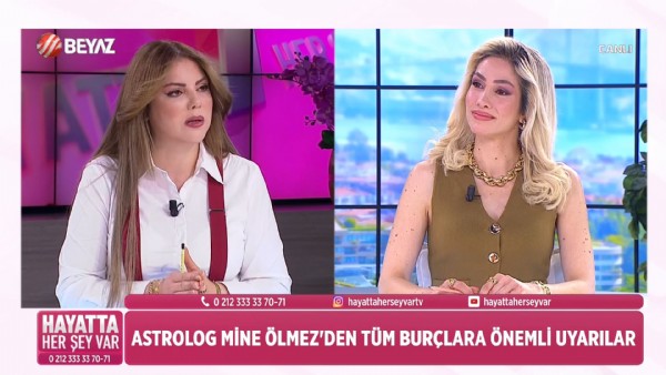 Astrolog Mine Ölmez: 8 Haziran Haftası Dünyada Barış Olabilir...