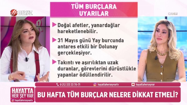 Astrolog Mine Ölmez: 8 Haziran Haftası Dünyada Barış Olabilir...