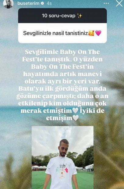 Buse Terim'den ilişkisiyle ilgili samimi itiraf: