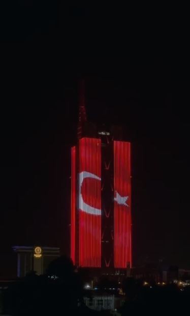 Ankara'da Görsel Şölen! Dev Zirve Öncesi Başkent Bayraklarla Donatıldı