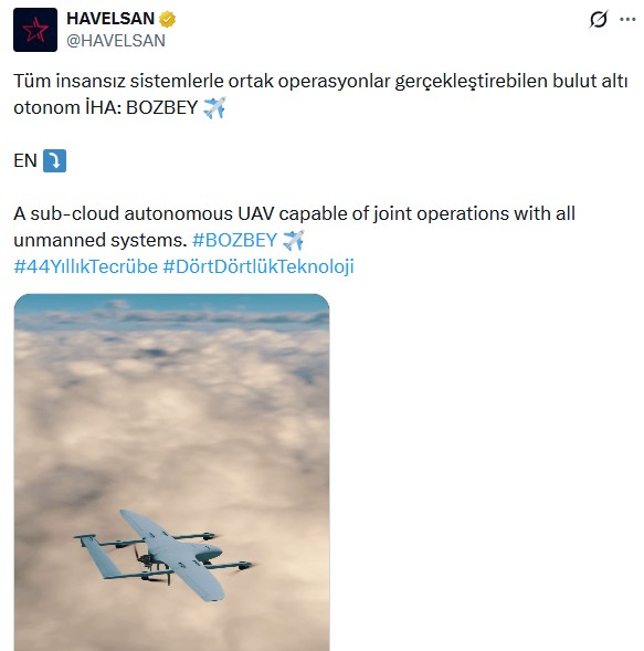 Savunma sanayiinde yeni güç: BOZBEY sahaya çıkıyor!